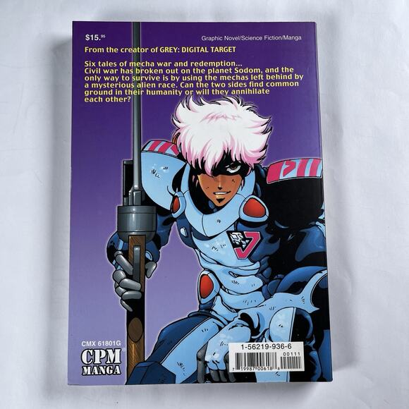 Frontier Line Manga TPB CPM Yoshihisa Tagami 2002 Mech War Tales Rare OOP HTF - Picture 3 of 7